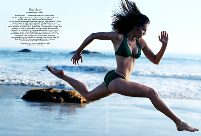 Vanity Fair, 2005 , Hilary Swank