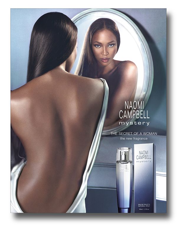 Naomi Campbell Fragrância Mystery @ Mert & Marcus