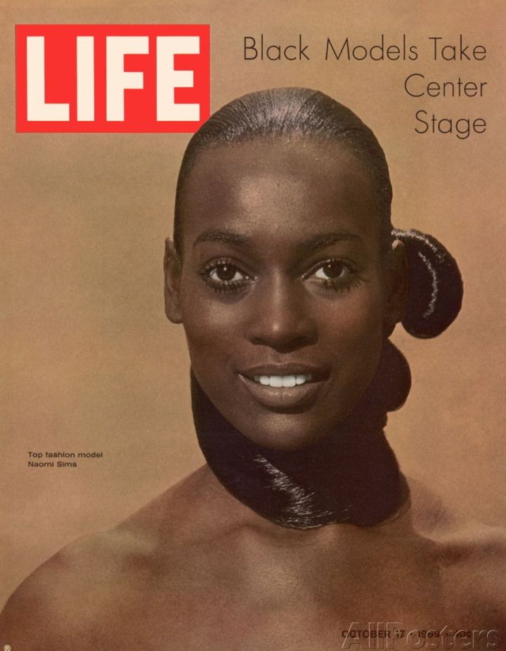 Naomi Sims - LIFE Magazine - Outubro 1969 @ Reprodução
