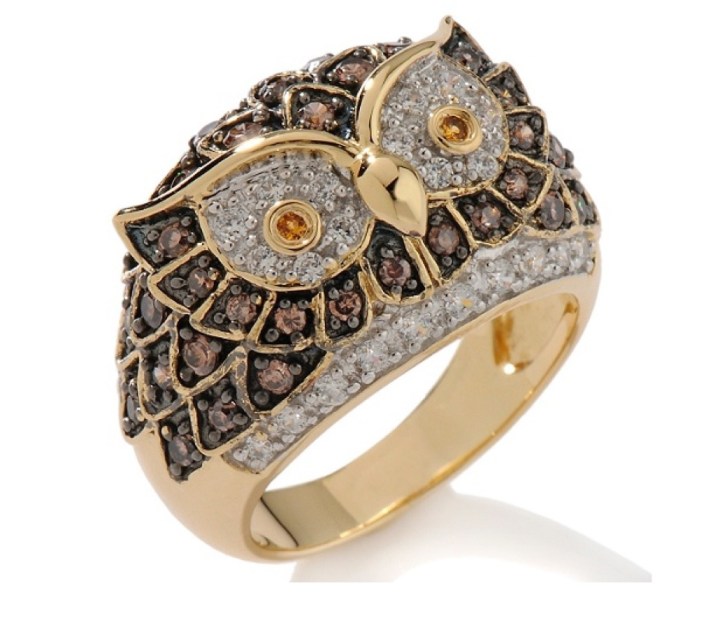 Anel Coruja de Victoria Wieck