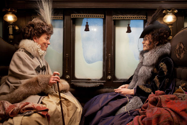 Keira Knightly em Anna Karenina (Figurinos Jaqueline Durran) 