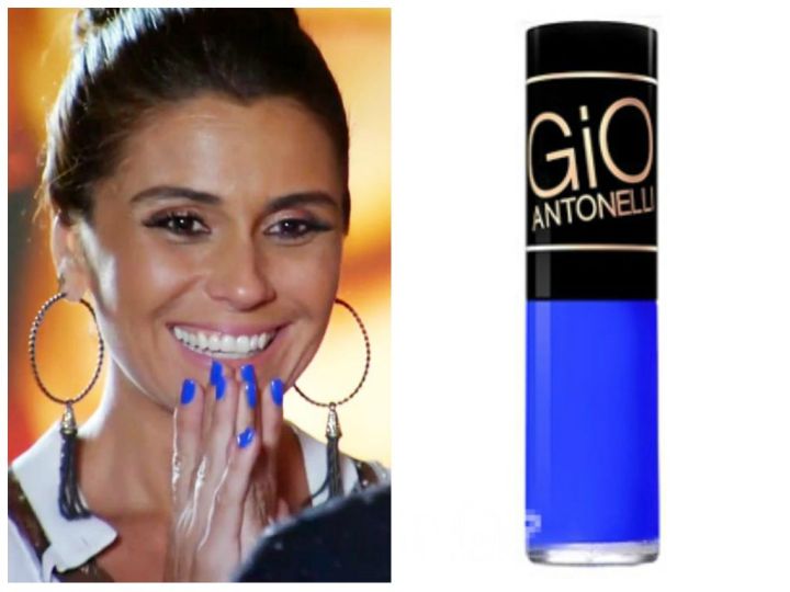 Giovanna Antonelli - Em Família - Esmalte Azul