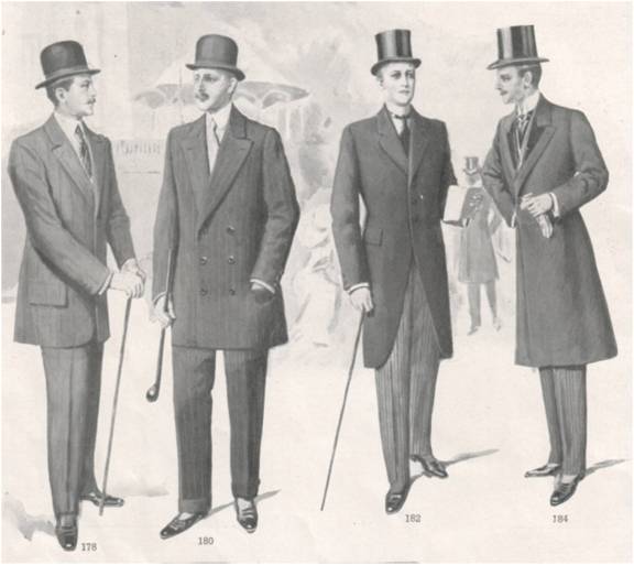 Ilustração do catálogo da C. A. Herpich Söhne - Inverno 1910/1911 @ Divulgação