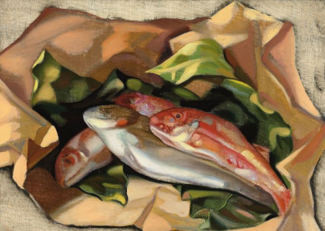 Tamara de Lempicka, Poissons, 1958 @ Photo by Cea - Flickr