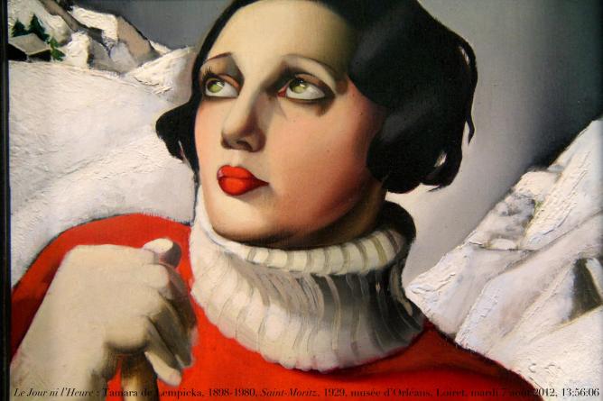 Tamara de Lempicka, Saint-Moritz, 1929 @ Photo by Renaud Camus - Flickr