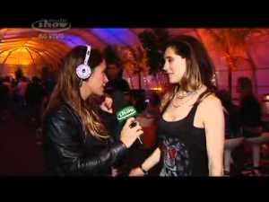 Christiane Torloni em entrevista para a Multishow no Rock in Rio 2011 @ Multishow
