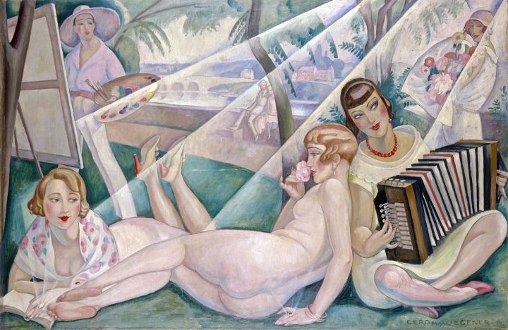 Gerda Wegener's A Summer Day, 1927