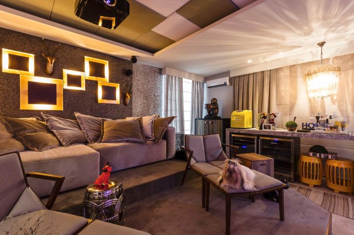 Casa Cor Campinas 2016 Casa Bossa Nova - Home Theater @ João Ribeiro