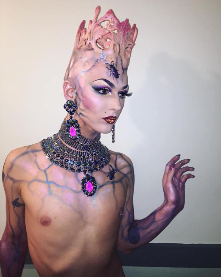 Violet Chachki veste House of Canney no Gran Finale do Rupaul Drag Race Season 8 @ divulgação 
