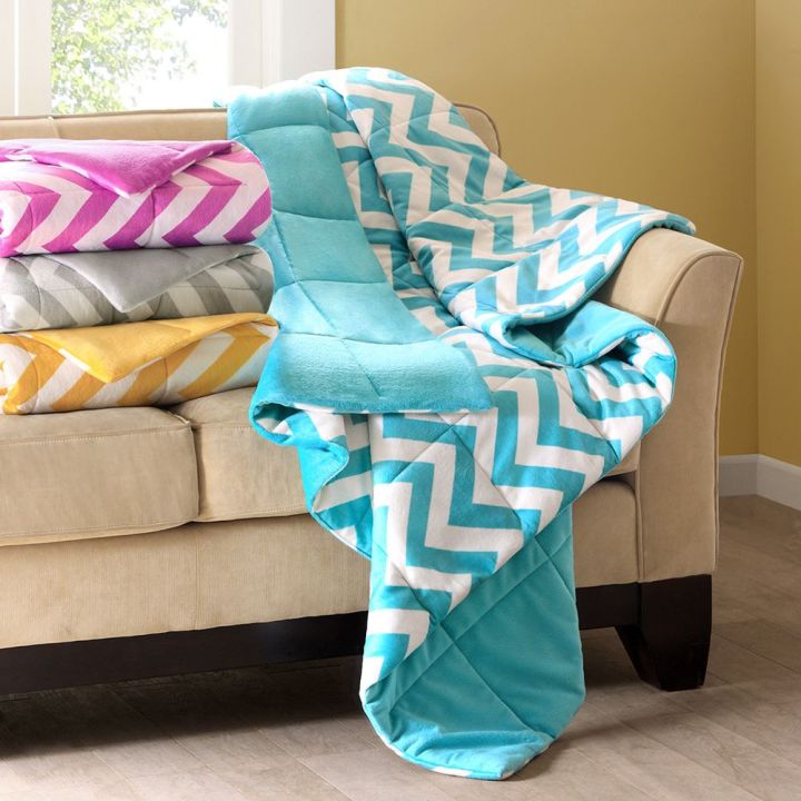 Edredon Estampa Chevron @ Divulgação